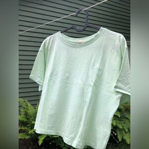 Mint crop top H&M